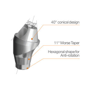 OneQ MU Angled Abutment